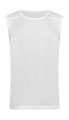 Heren Sportshirt Tanktop Stedman ST8440 White